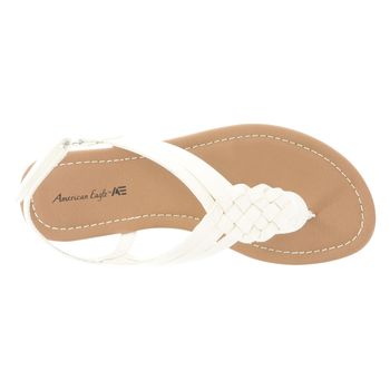 Sandalias planos de tiras trenzados Paprika para niñas