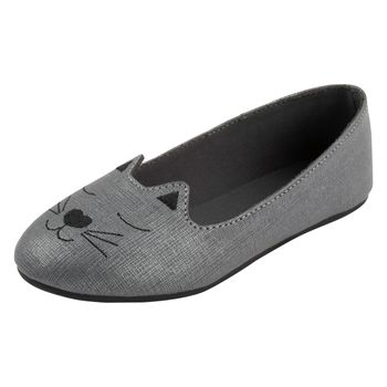 Zapatos Cami con diseño de gato para niña pequeña