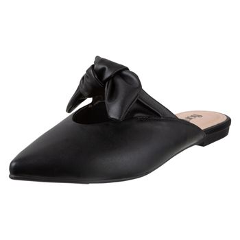 Zapatos casuales planos con lazo para mujer
