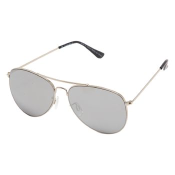 Gafas de sol Aviator con efecto espejo para mujer