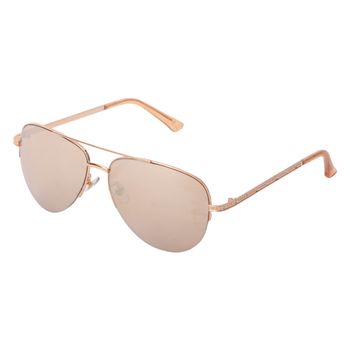 Gafas de sol Rimless Aviator para mujer