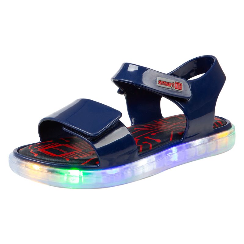Sandalias-con-luces-para-niño-pequeño