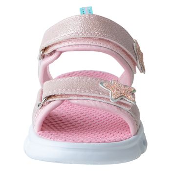 Sandalias con diseño de estrella para niña pequeña