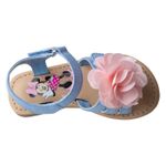 Sandalias-planas-con-diseño-de-Minnie-para-niña-pequeña