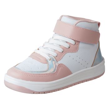 Botines casuales tipo sneakers para niña