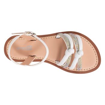 Sandalias planas para niña