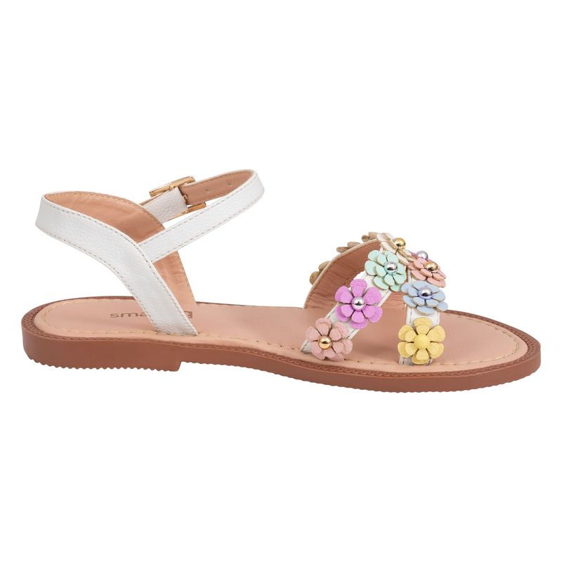 Sandalias-planas-con-diseño-de-flores-para-niña