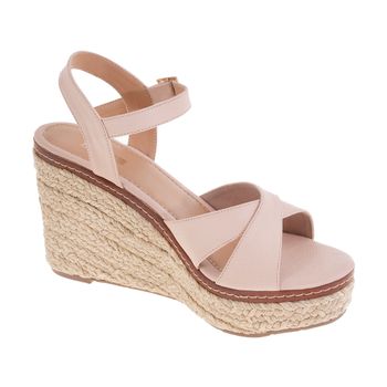 Sandalias Cross con tacón tipo cuña para mujer