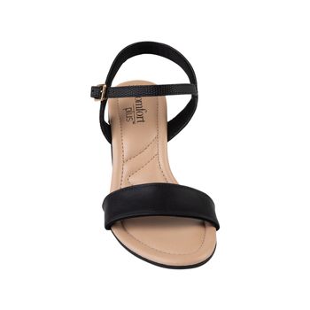 Sandalias con taco ancho para mujer