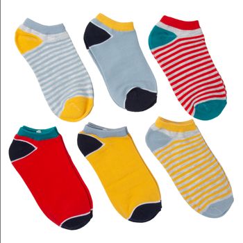 Paquete de 6 pares de medias para niño