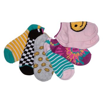 Paquete de 6 pares de medias para niña