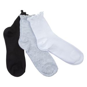 Paquete de 3 pares de medias para mujer