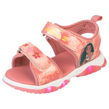 Sandalias con diseño de Moana para niña pequeña