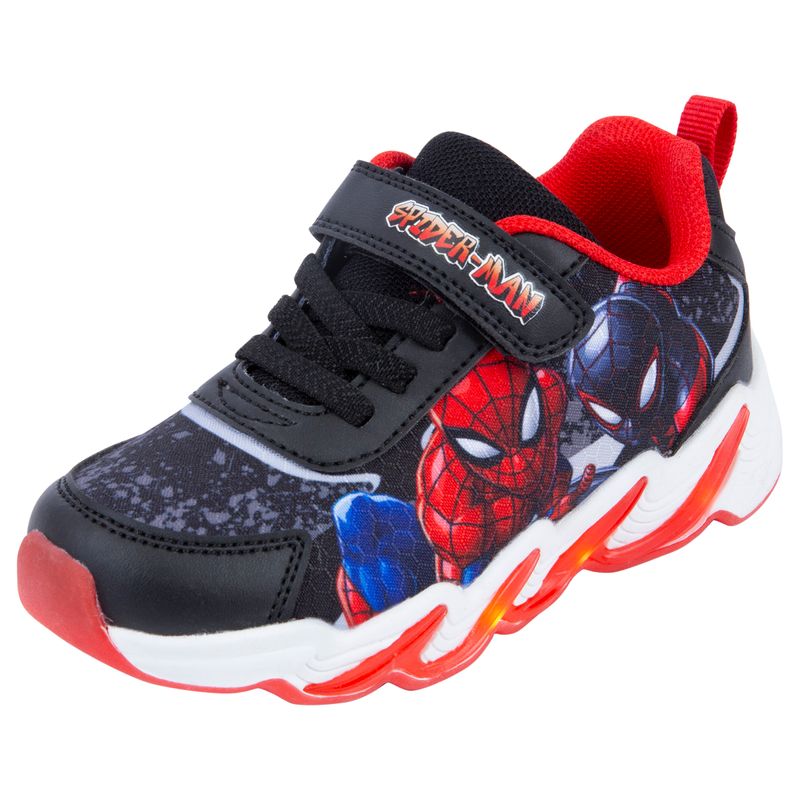 Zapatos-casuales-con-diseño-de-Spiderman-para-niño-pequeño