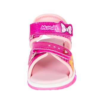 Sandalias deportivas con diseño de Minie para niña