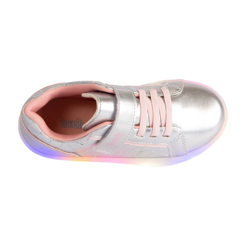 Zapatos-tipo-sneakers-Ambar-con-luces-para-niña-pequeña