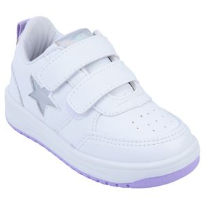 Zapatos casuales tipo sneakers para niña pequeña