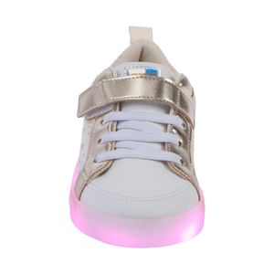 Zapatos casuales tipo sneakers con luz para niña pequeña