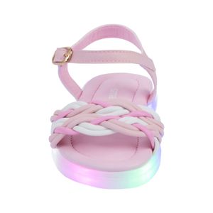 Sandalias con luces para niña pequeña