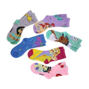 Paquete de 6 pares de medias para niña