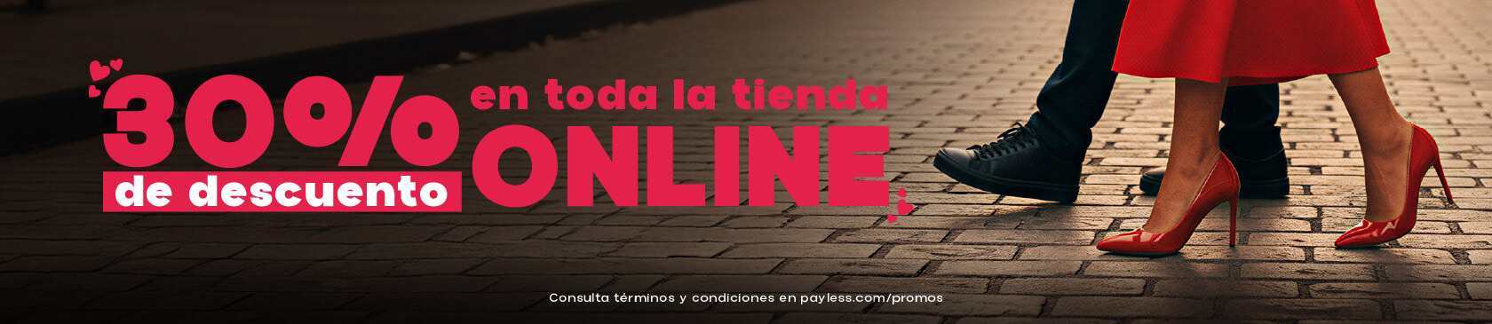 30% en toda la tienda